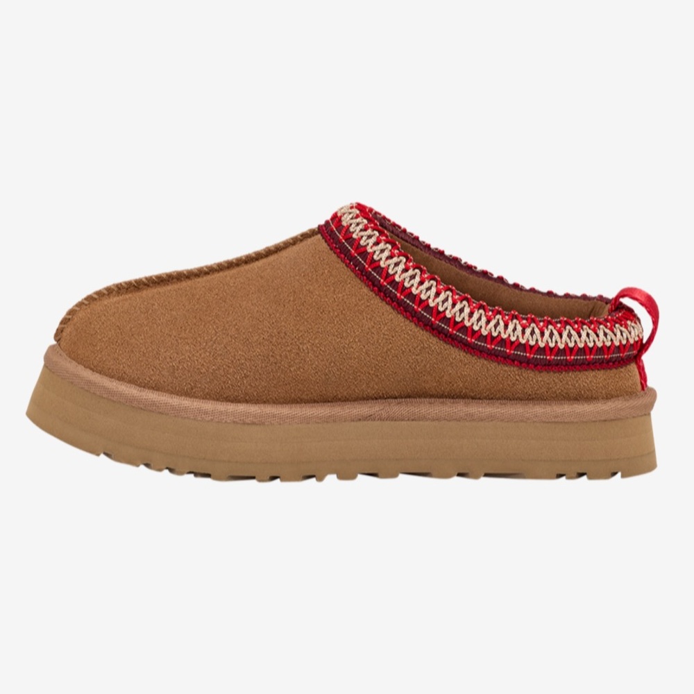 UGG Tazz Suede Platform Slippers NWT